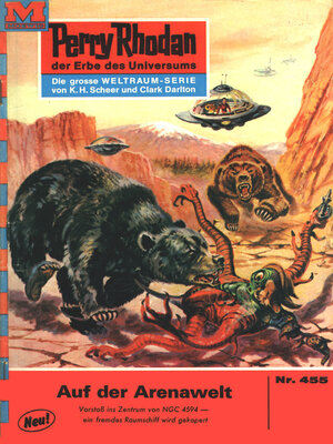 cover image of Perry Rhodan 455